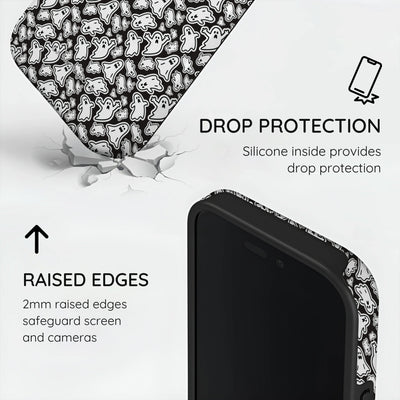 Monochrome Mayhem - iPhone 16 Case