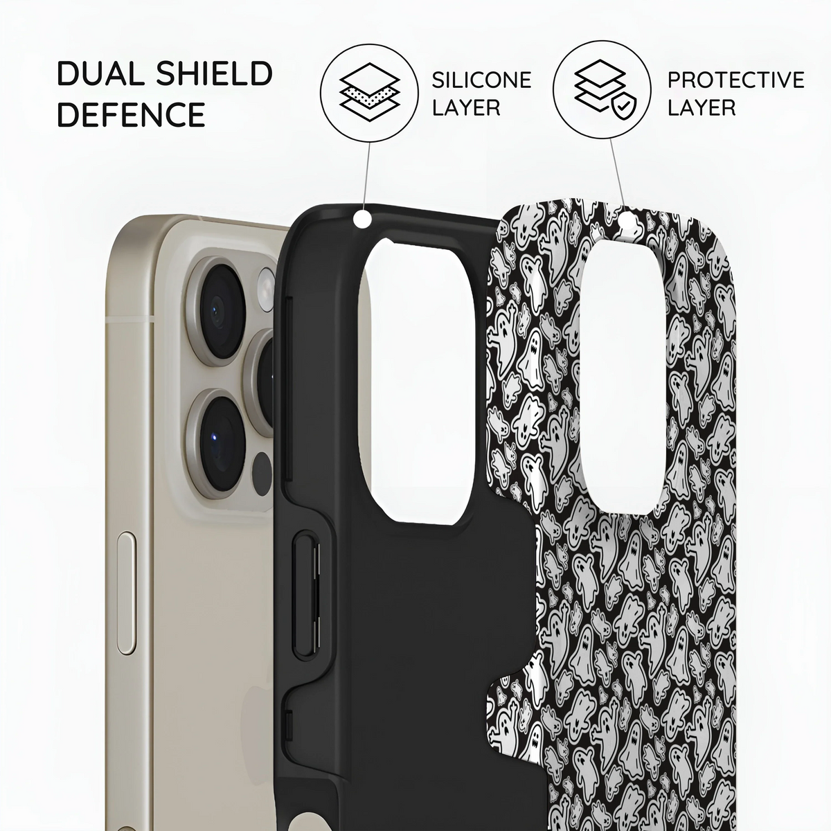 Monochrome Mayhem - iPhone 16 Pro Case