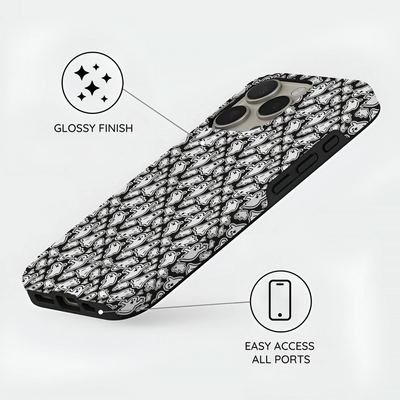 Monochrome Mayhem - iPhone 16 Pro Case