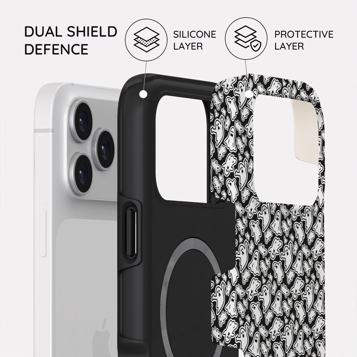 Monochrome Mayhem - iPhone 18 Pro Max Case