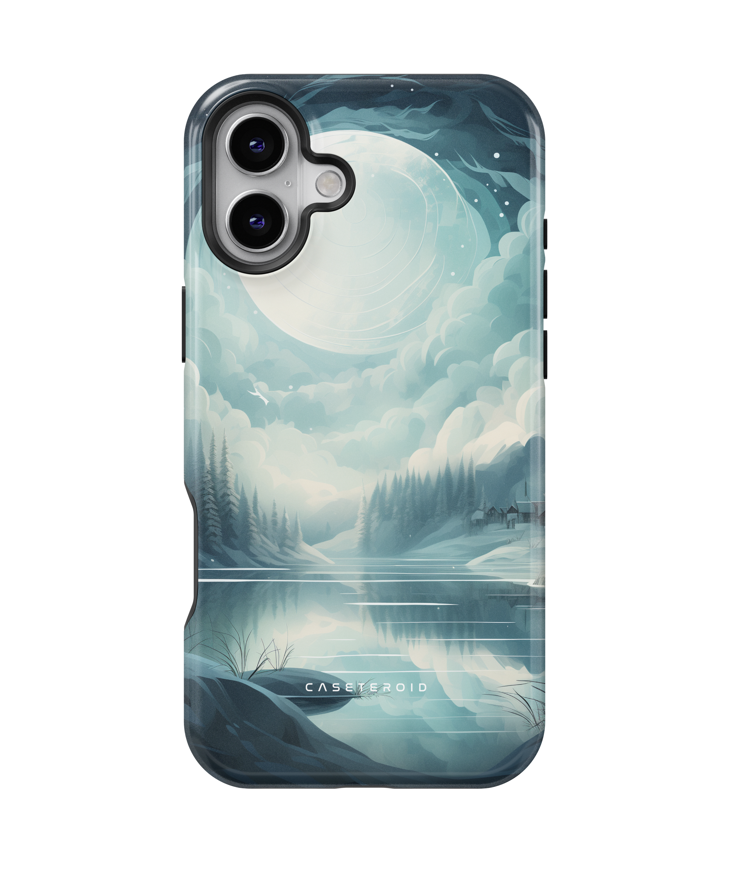 iPhone Tough Case with MagSafe - Moonlit Enchanted Oasis - CASETEROID