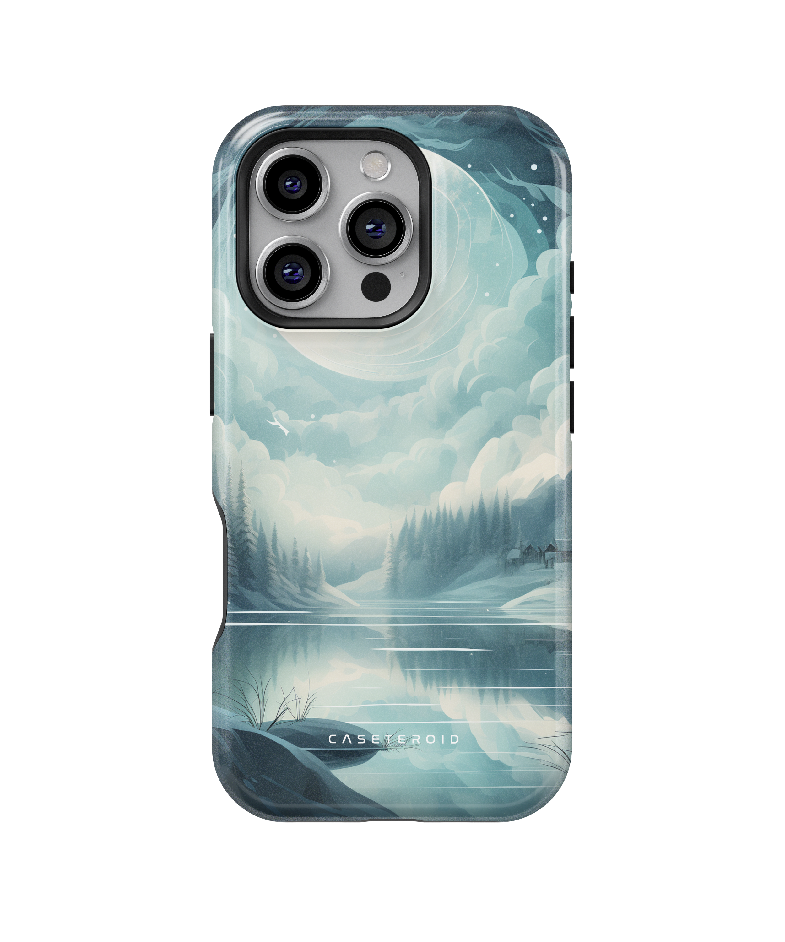 iPhone Tough Case with MagSafe - Moonlit Enchanted Oasis - CASETEROID