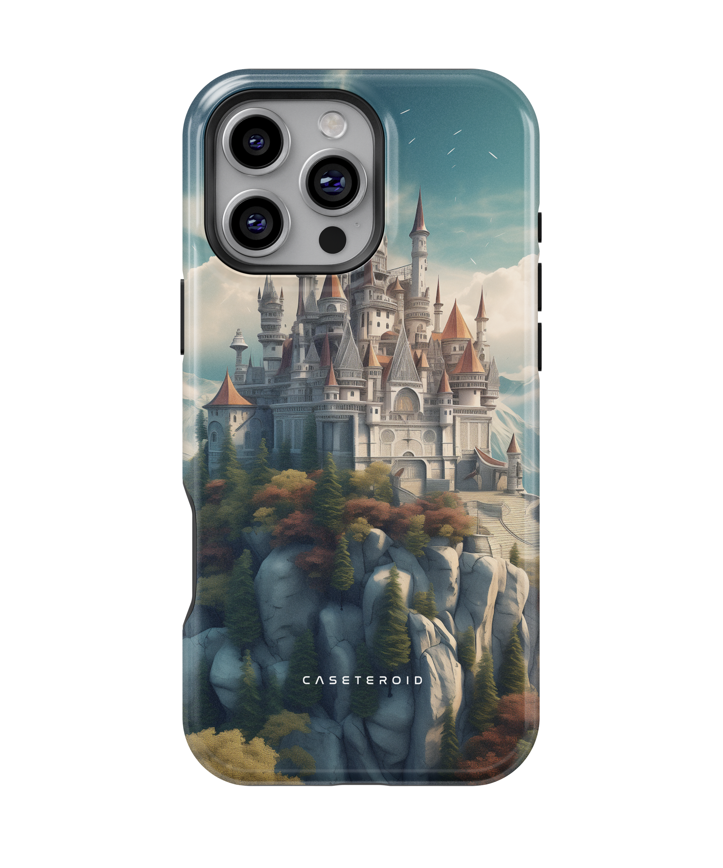 iPhone Tough Case with MagSafe - Mountain Citadel - CASETEROID