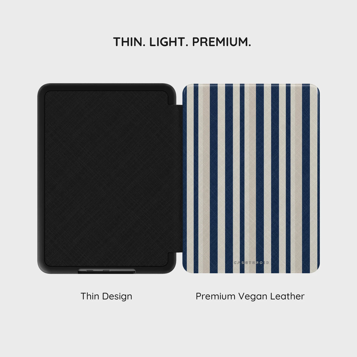 Navy Stripes - Kindle Paperwhite (12th Gen) Case