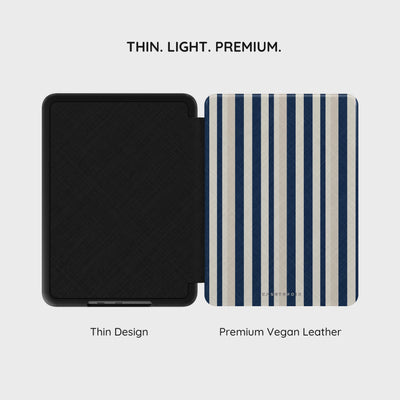 Navy Stripes - Kindle Paperwhite (12th Gen) Case