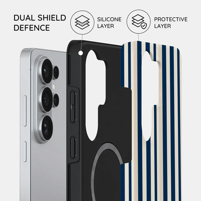 Navy Stripes - Samsung Galaxy S26 Ultra Case