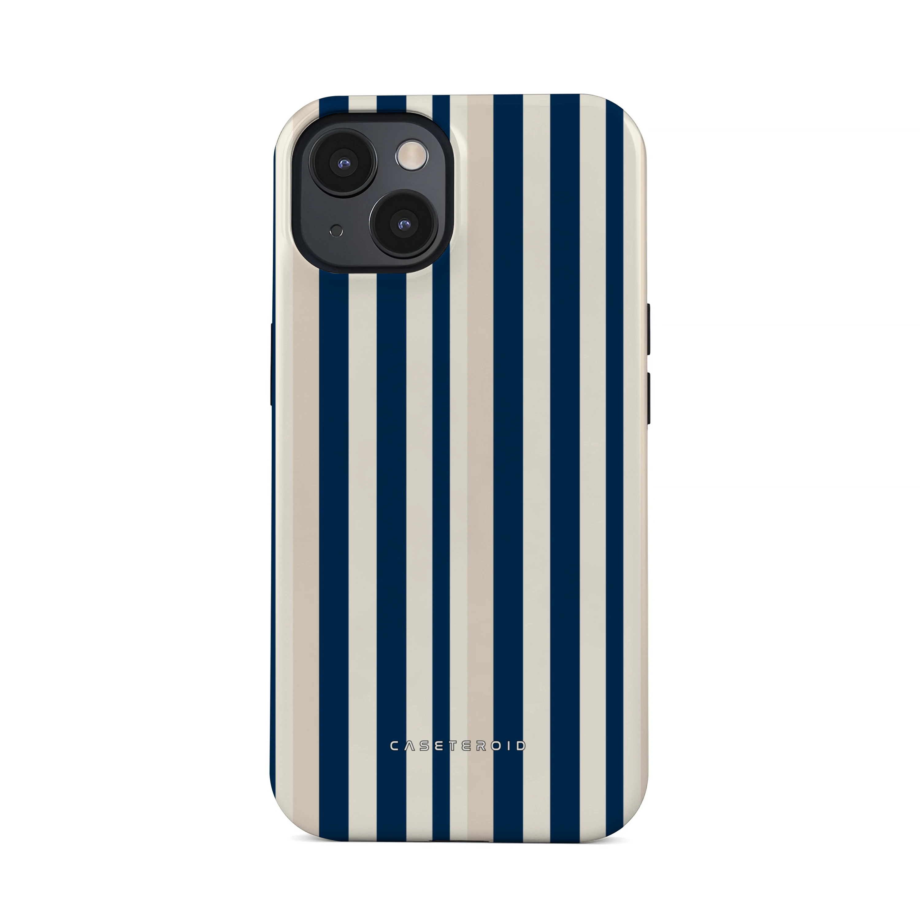 Navy Stripes - iPhone 14 Plus Case