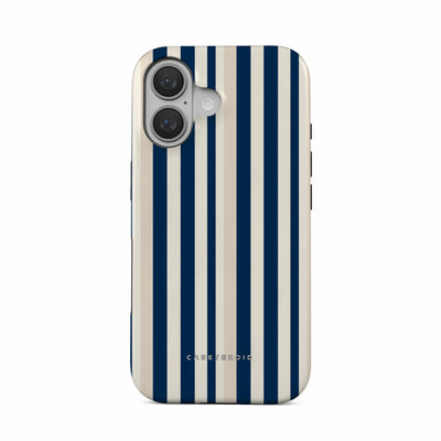 Navy Stripes - iPhone 16 Case