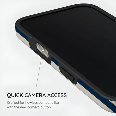 Navy Stripes - iPhone 16 Pro Case