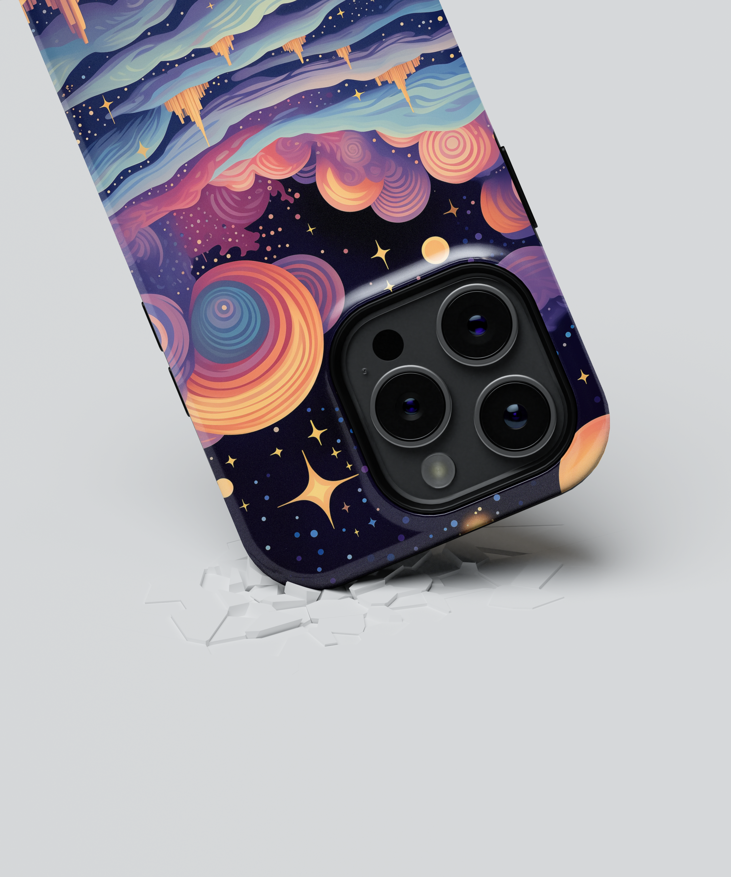 iPhone Tough Case - Nebula Serenade - CASETEROID