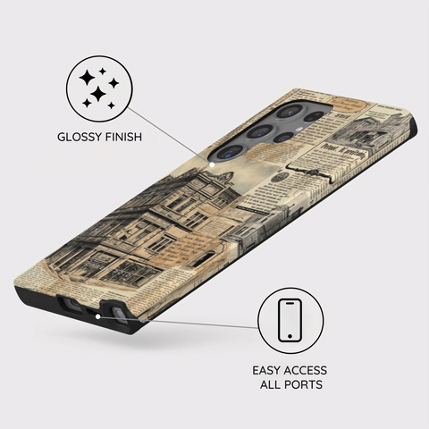 NewsBlend Impress - Samsung Galaxy S24 Ultra Case