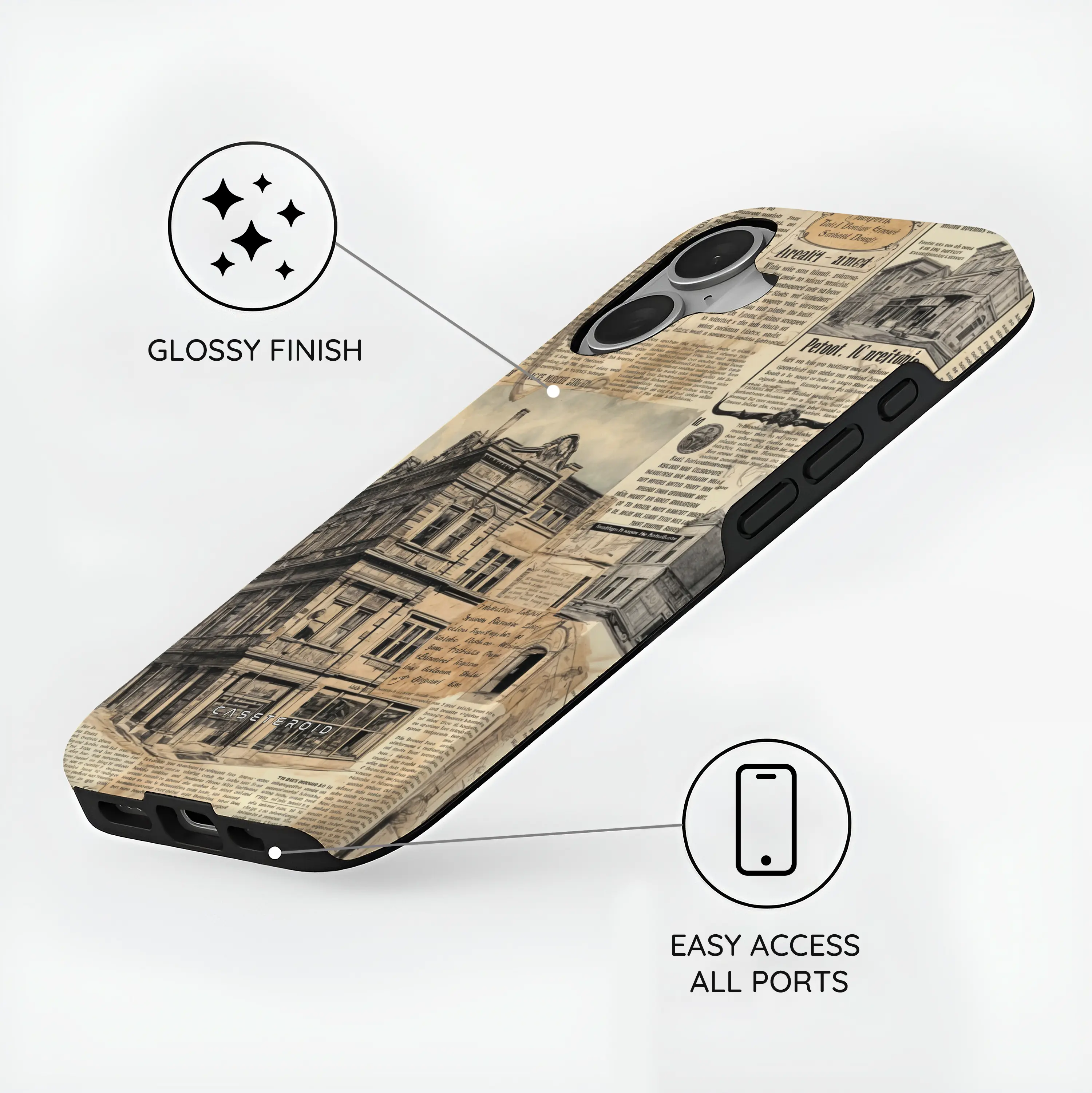 NewsBlend Impress - iPhone 16 Case