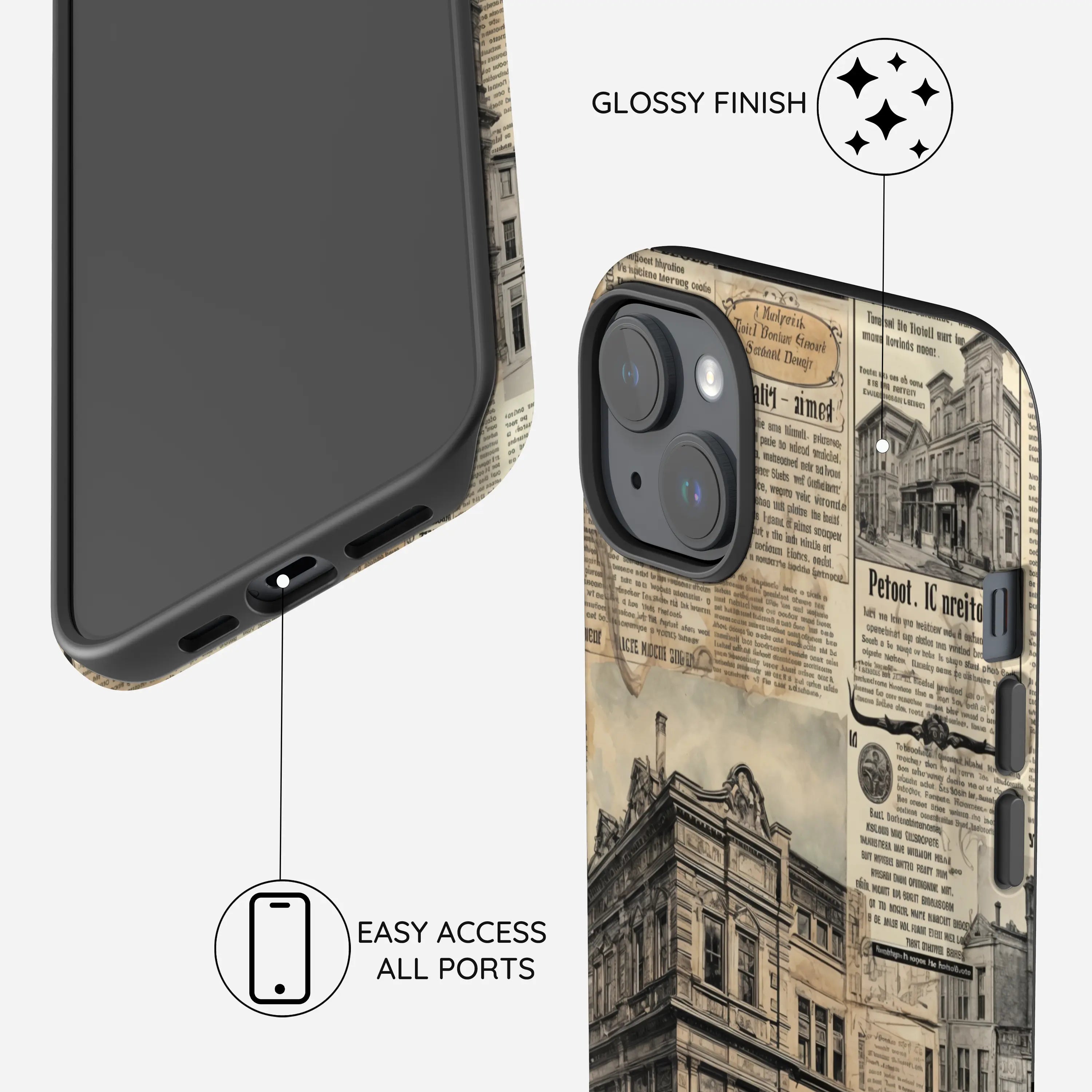NewsBlend Impress - iPhone 14 Plus Case