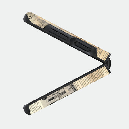 NewsBlend Impress - Samsung Galaxy Z Flip 4 Case