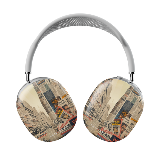 Newsprint Chronicles - AirPods Max Case