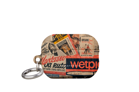 Newsprint Chronicles - AirPods Pro 2 Case
