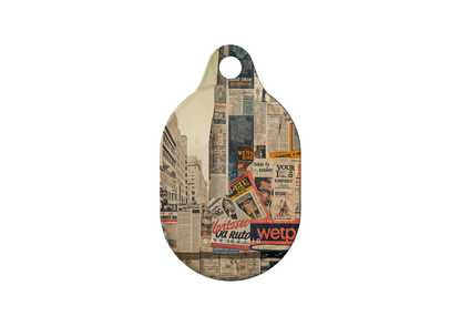 Newsprint Chronicles - AirTag Case