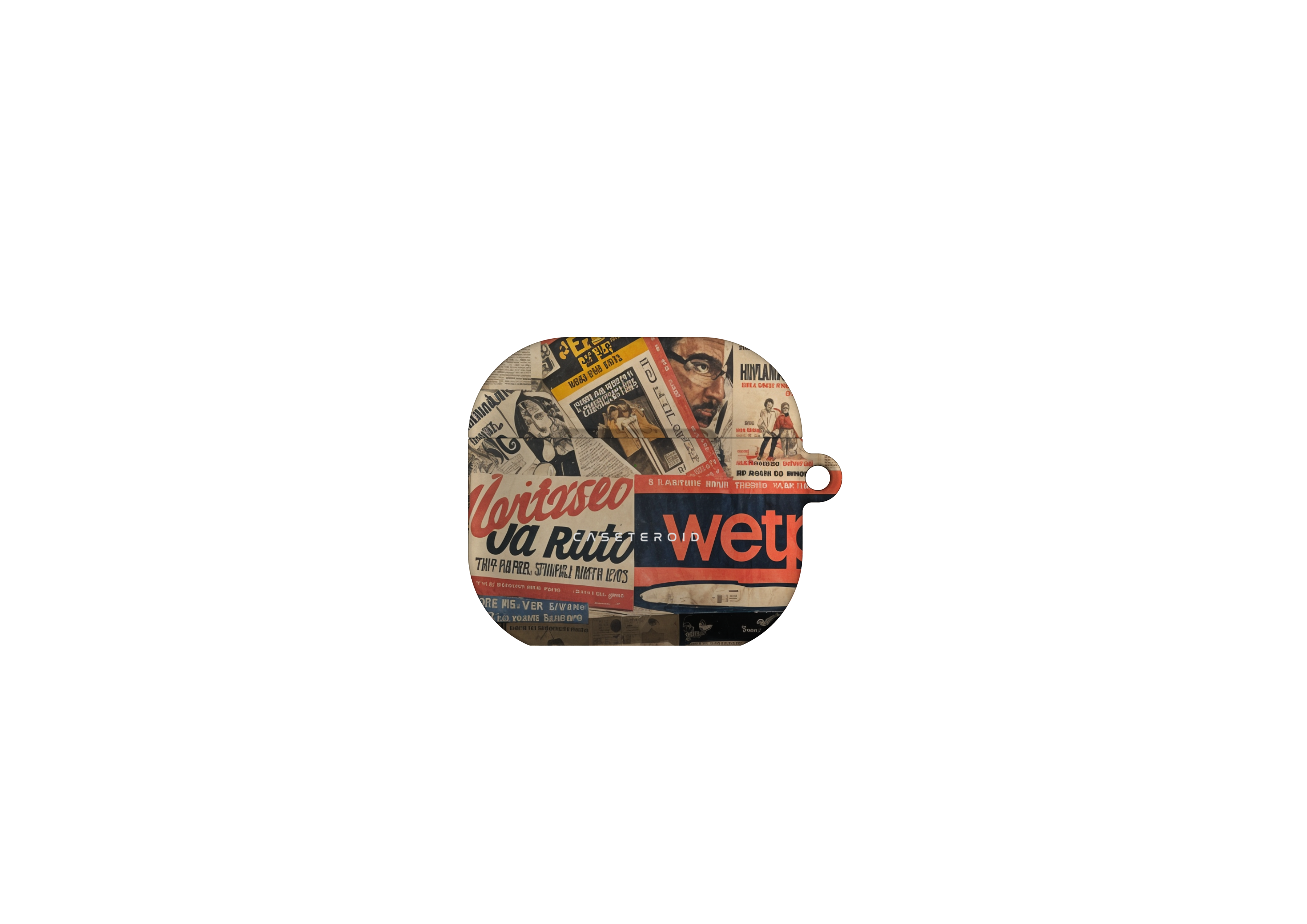 Newsprint Chronicles - AirPods 4 Case