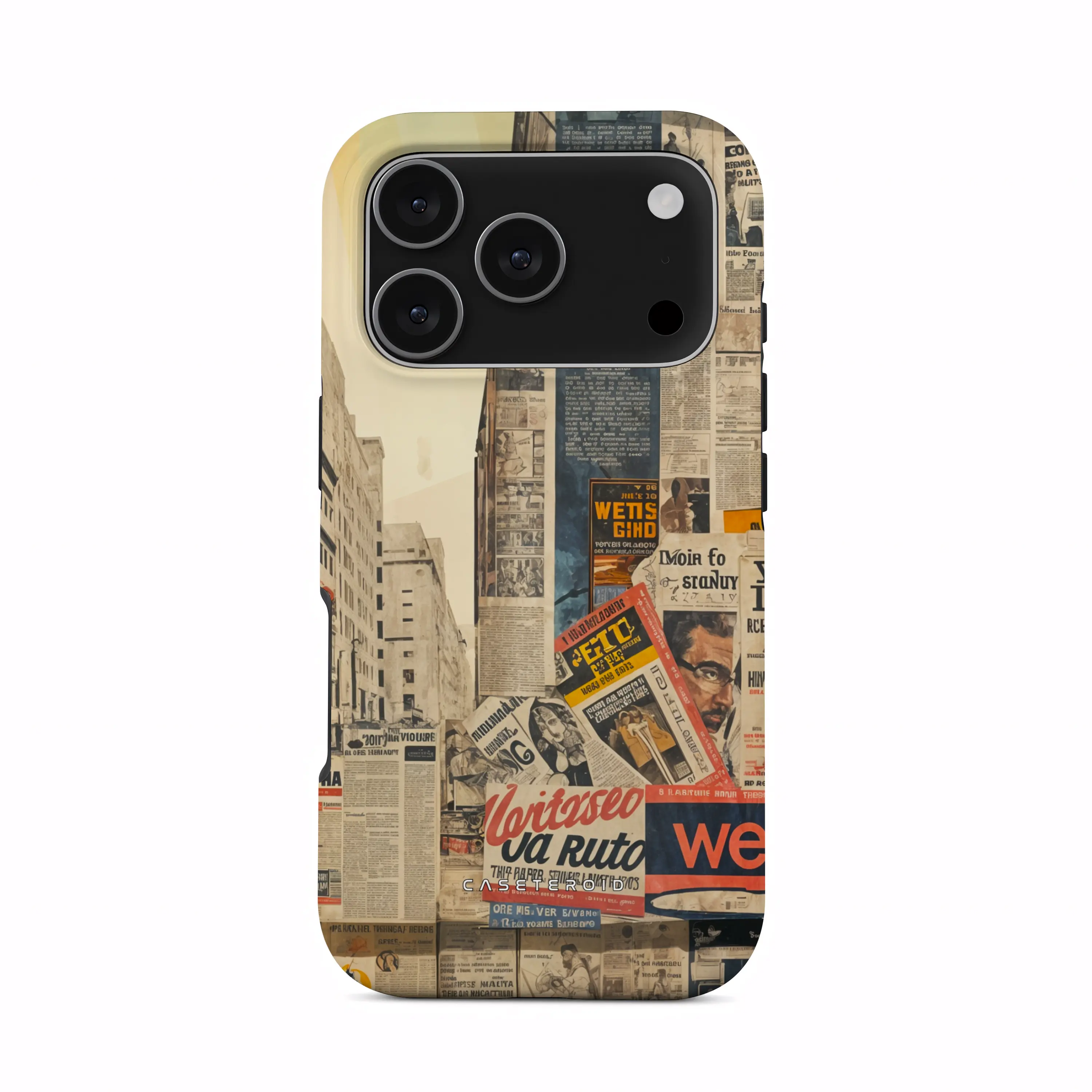 Newsprint Chronicles - iPhone 17 Pro Case