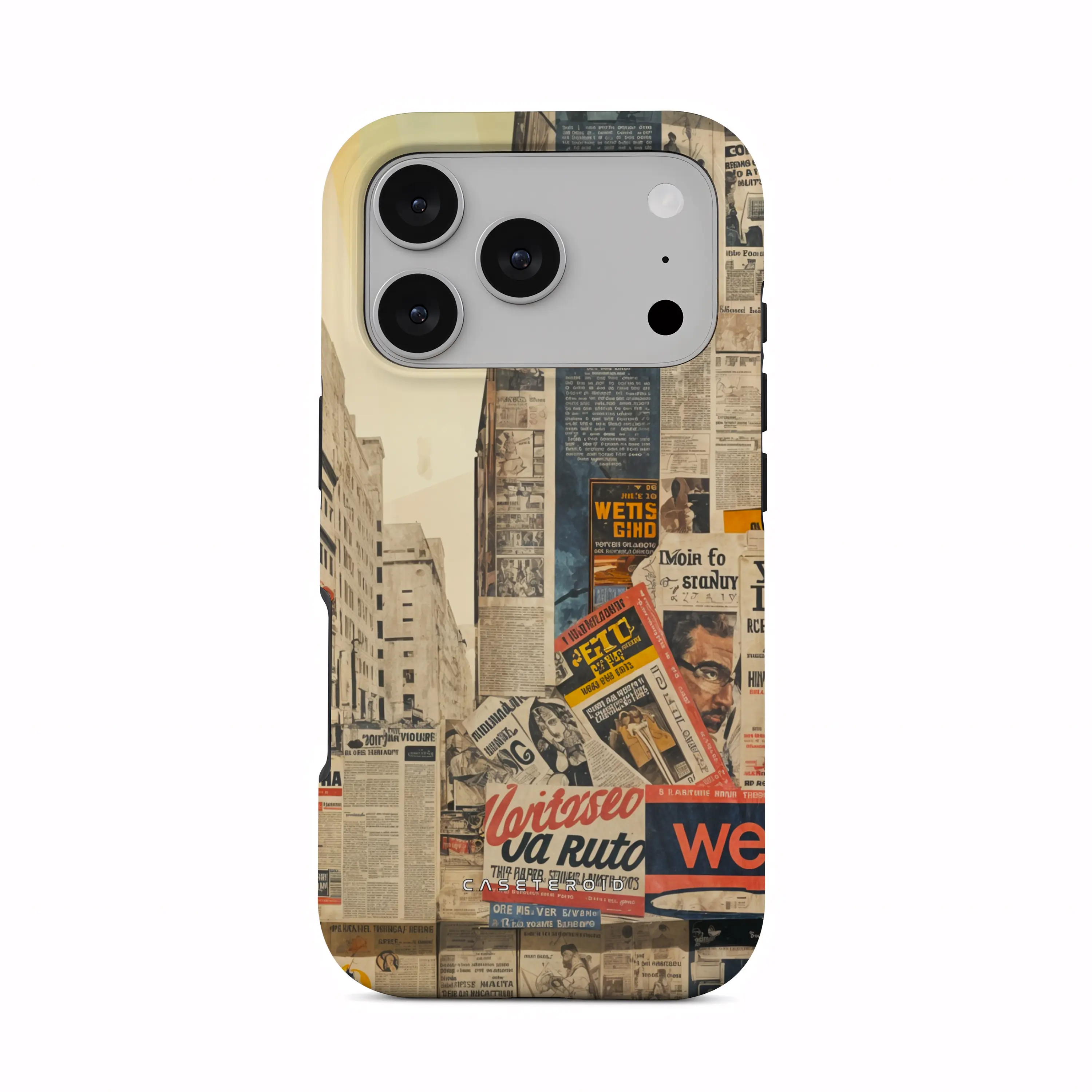 Newsprint Chronicles - iPhone 17 Pro Case