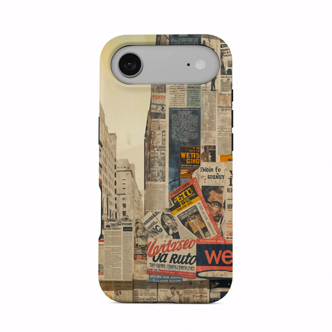 Newsprint Chronicles - iPhone Air Case