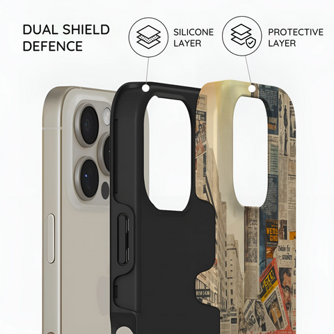 Newsprint Chronicles - iPhone 16 Pro Max Case