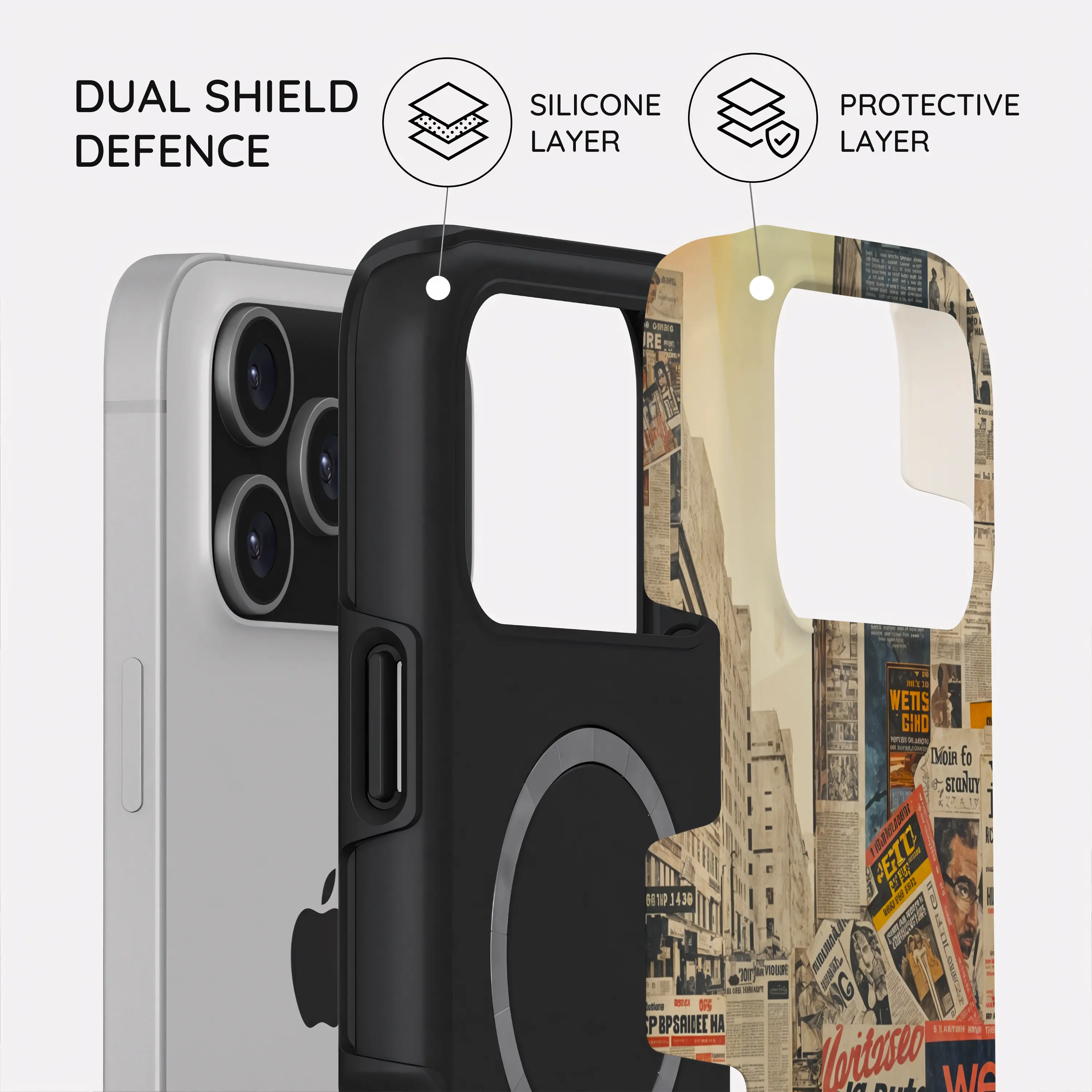Newsprint Chronicles - iPhone 17 Pro Max Case