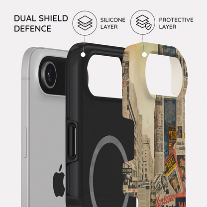 Newsprint Chronicles - iPhone 17 Air Case