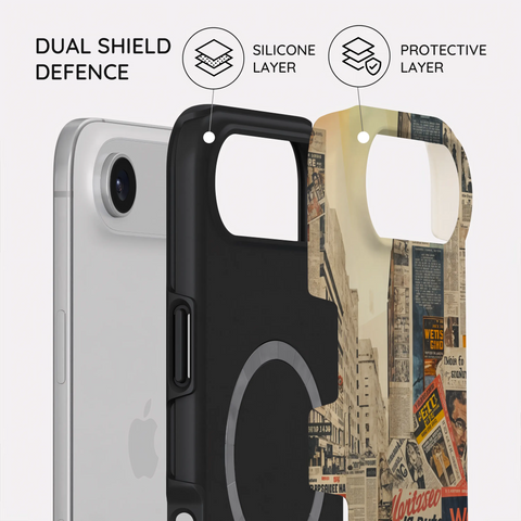 Newsprint Chronicles - iPhone Air Case