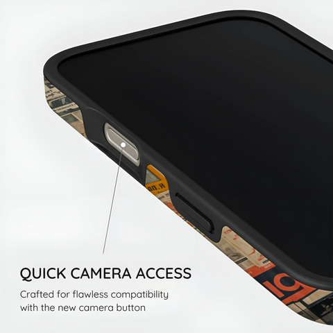 Newsprint Chronicles - iPhone 16 Pro Max Case