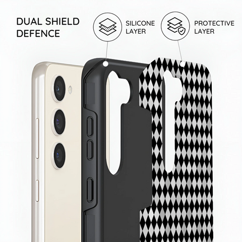 Noir Diamonds - Samsung Galaxy S23 Case