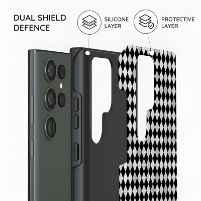 Noir Diamonds - Samsung Galaxy S23 Ultra Case