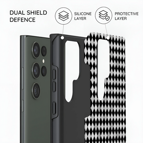 Noir Diamonds - Samsung Galaxy S23 Ultra Case
