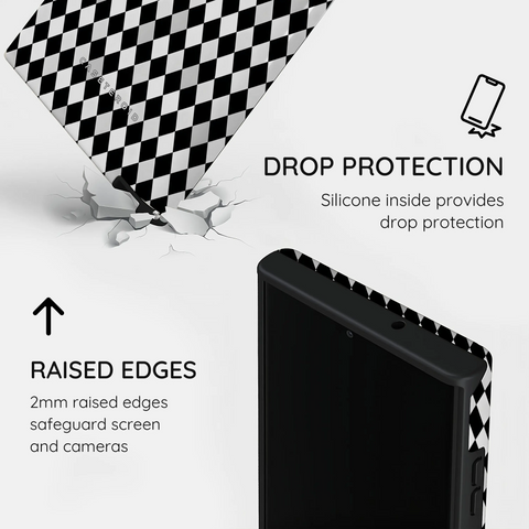 Noir Diamonds - Samsung Galaxy S23 Ultra Case