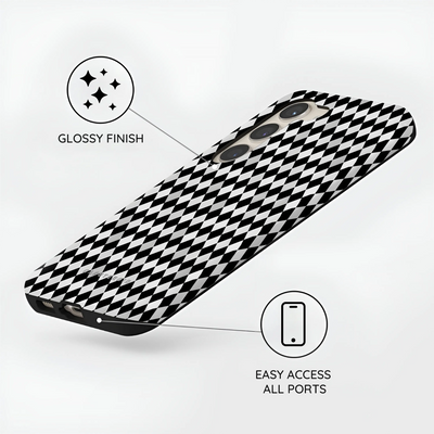 Noir Diamonds - Samsung Galaxy S23 Plus Case