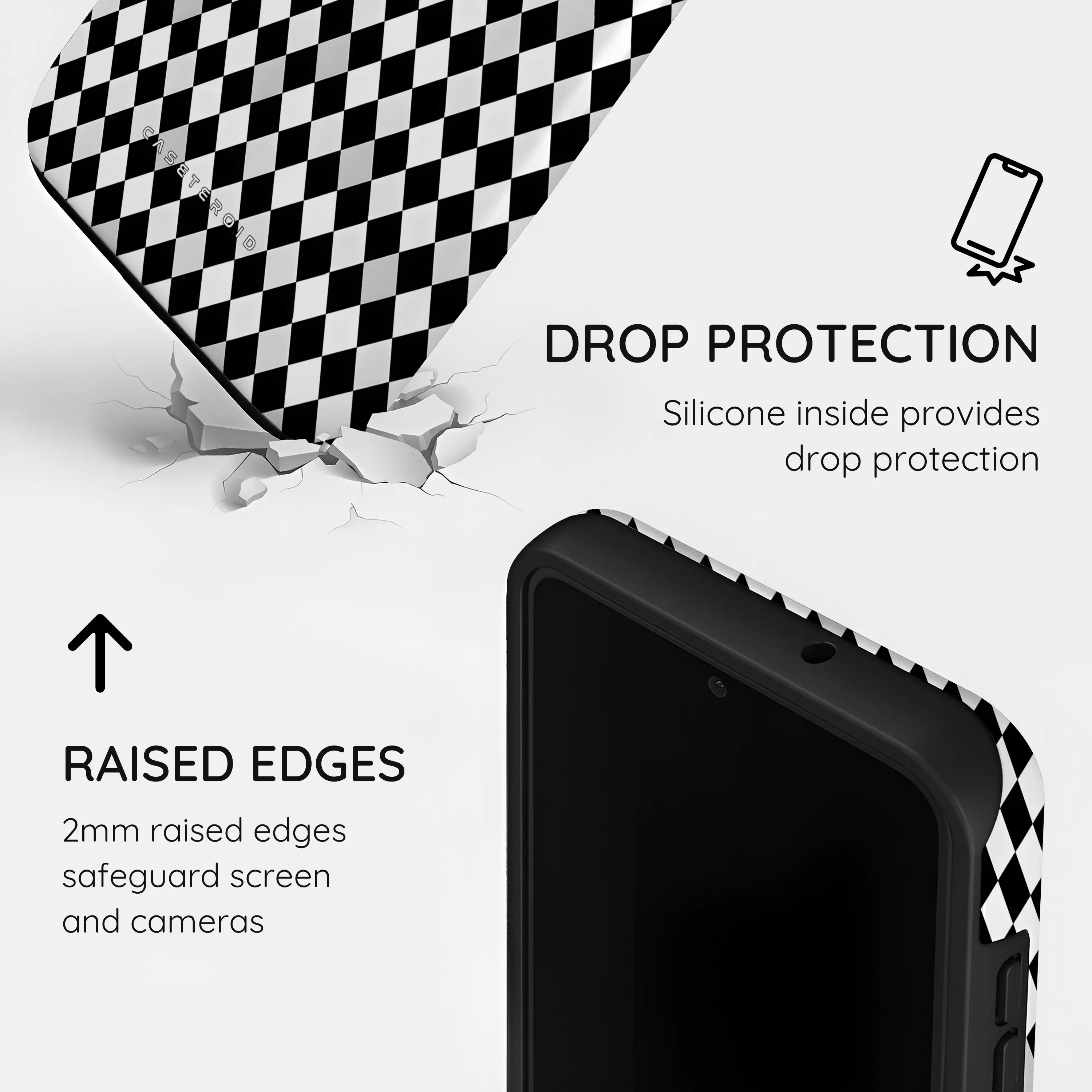 Noir Diamonds - Samsung Galaxy S23 Plus Case