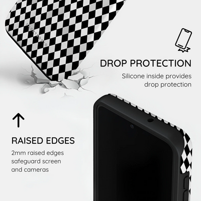 Noir Diamonds - Samsung Galaxy S23 Plus Case