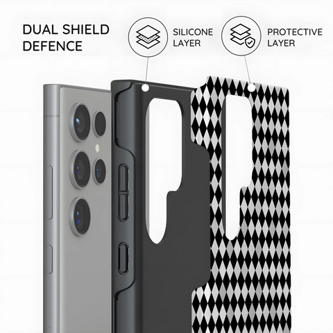 Noir Diamonds - Samsung Galaxy S24 Ultra Case