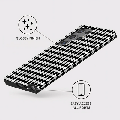 Noir Diamonds - Samsung Galaxy S24 Ultra Case