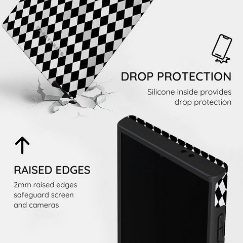 Noir Diamonds - Samsung Galaxy S24 Ultra Case