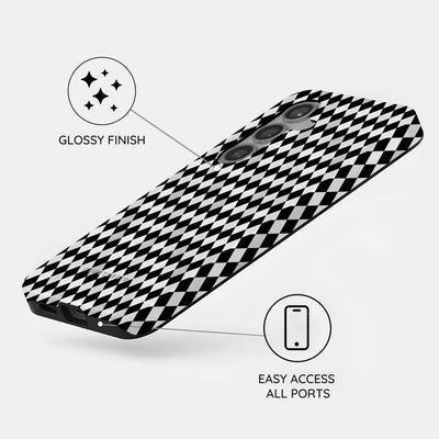 Noir Diamonds - Samsung Galaxy S24 Case