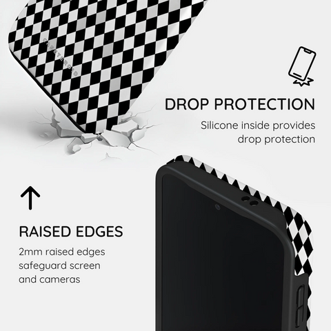Noir Diamonds - Samsung Galaxy S24 Plus Case