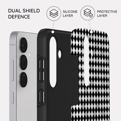 Noir Diamonds - Samsung Galaxy S25 Case