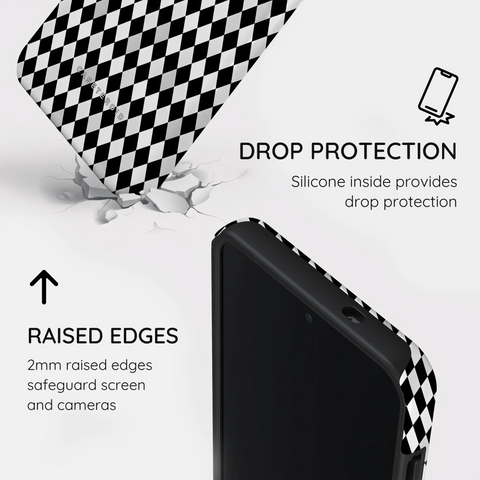 Noir Diamonds - Samsung Galaxy S25 Plus Case