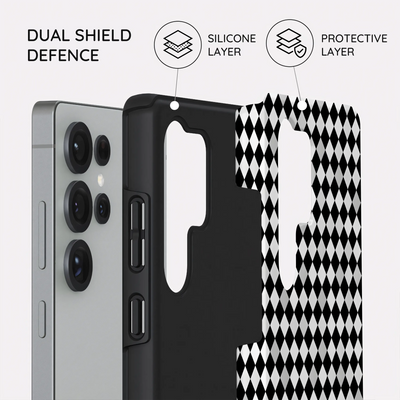 Noir Diamonds - Samsung Galaxy S25 Ultra Case