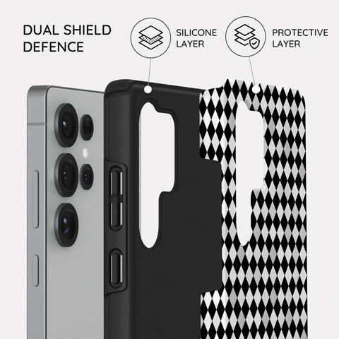 Noir Diamonds - Samsung Galaxy S25 Ultra Case