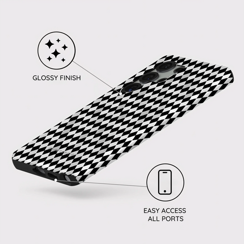 Noir Diamonds - Samsung Galaxy S25 Ultra Case