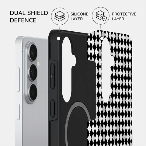 Noir Diamonds - Samsung Galaxy S26 Plus Case