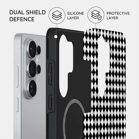 Noir Diamonds - Samsung Galaxy S26 Ultra Case