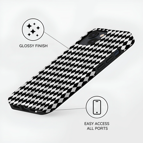 Noir Diamonds - iPhone 14 Plus Case